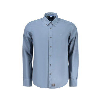 North Sails Camicia Maniche Lunghe Uomo Blu Ricamo Camicie - foto prodotto