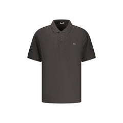 Rifle Polo Maniche Corte Uomo Nera Logo