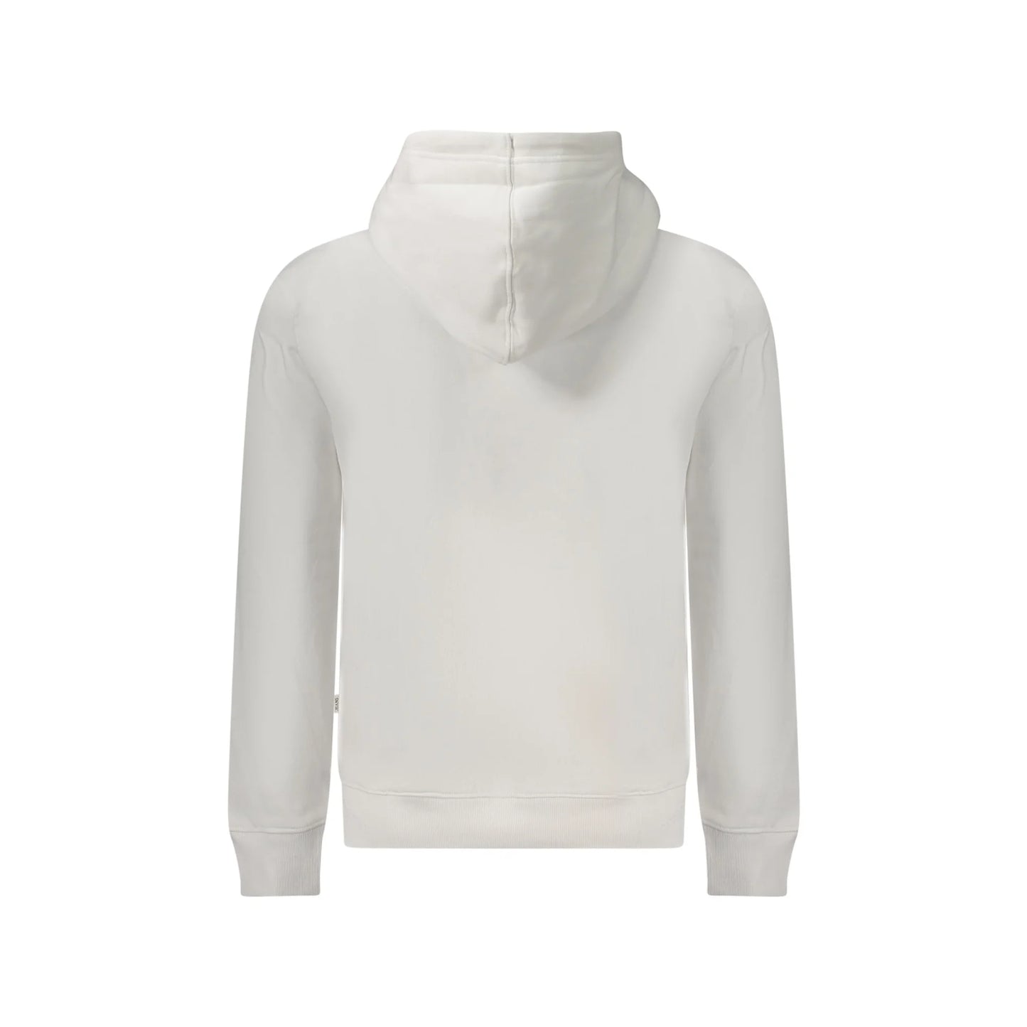 Guess Jeans Felpa Maniche Lunghe Uomo Bianca Logo Felpe bianco - vista 2