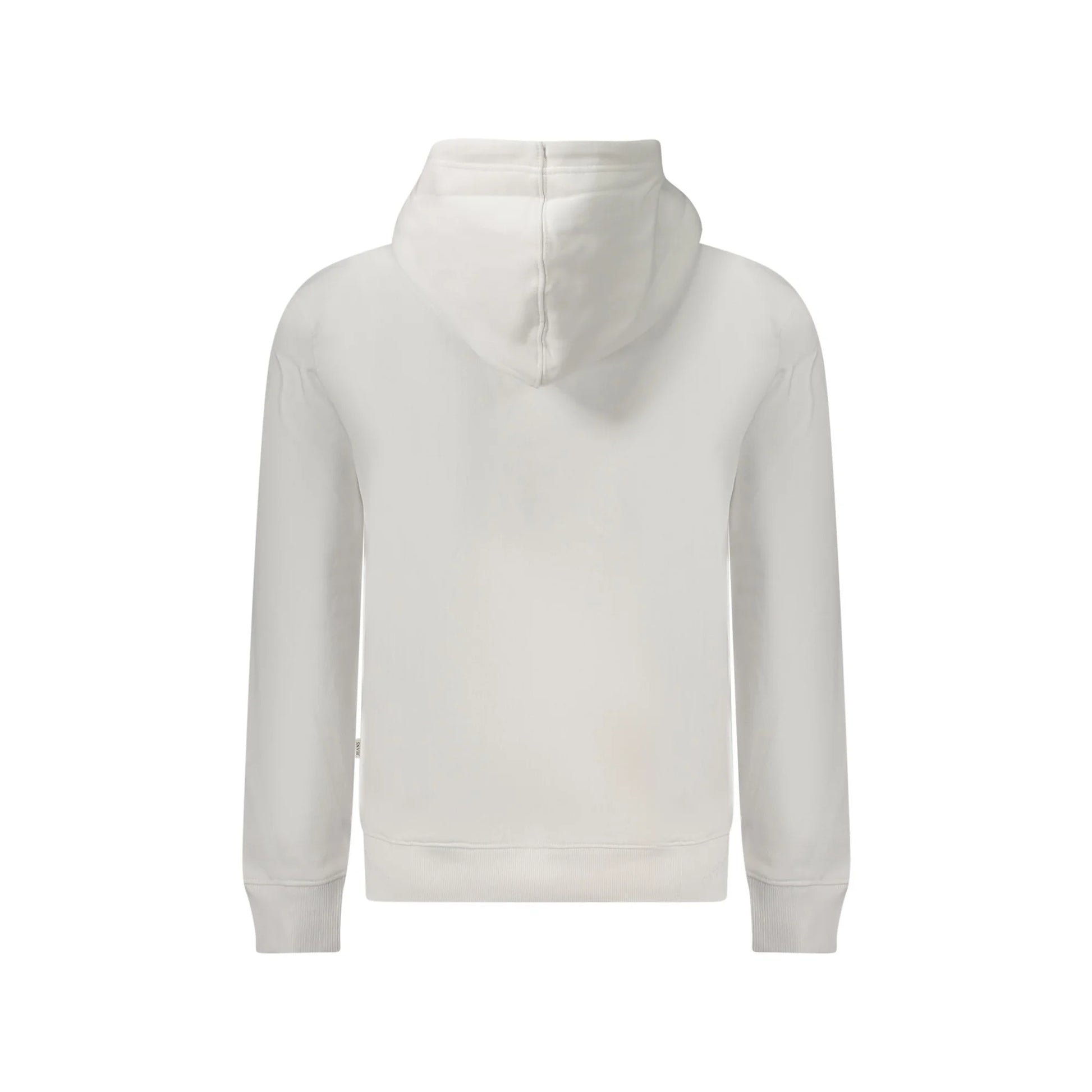Guess Jeans Felpa Maniche Lunghe Uomo Bianca Logo Felpe bianco - vista 2