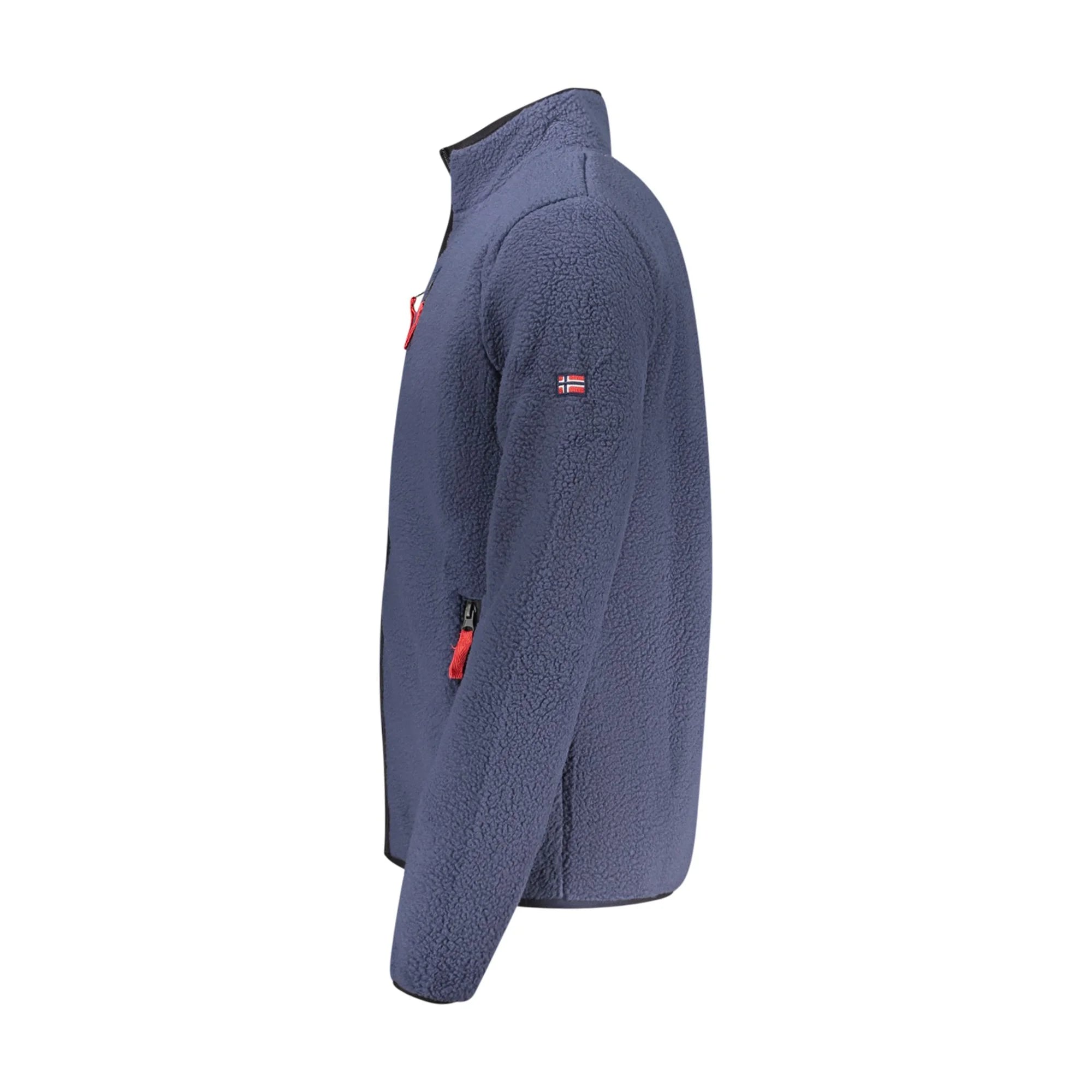 NORWAY 1963 FELPA CON ZIP UOMO BLU