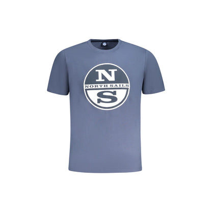 North Sails T-Shirt Maniche Corte Uomo Blu Stampa - foto prodotto
