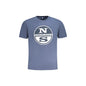 North Sails T-Shirt Maniche Corte Uomo Blu Stampa - foto prodotto