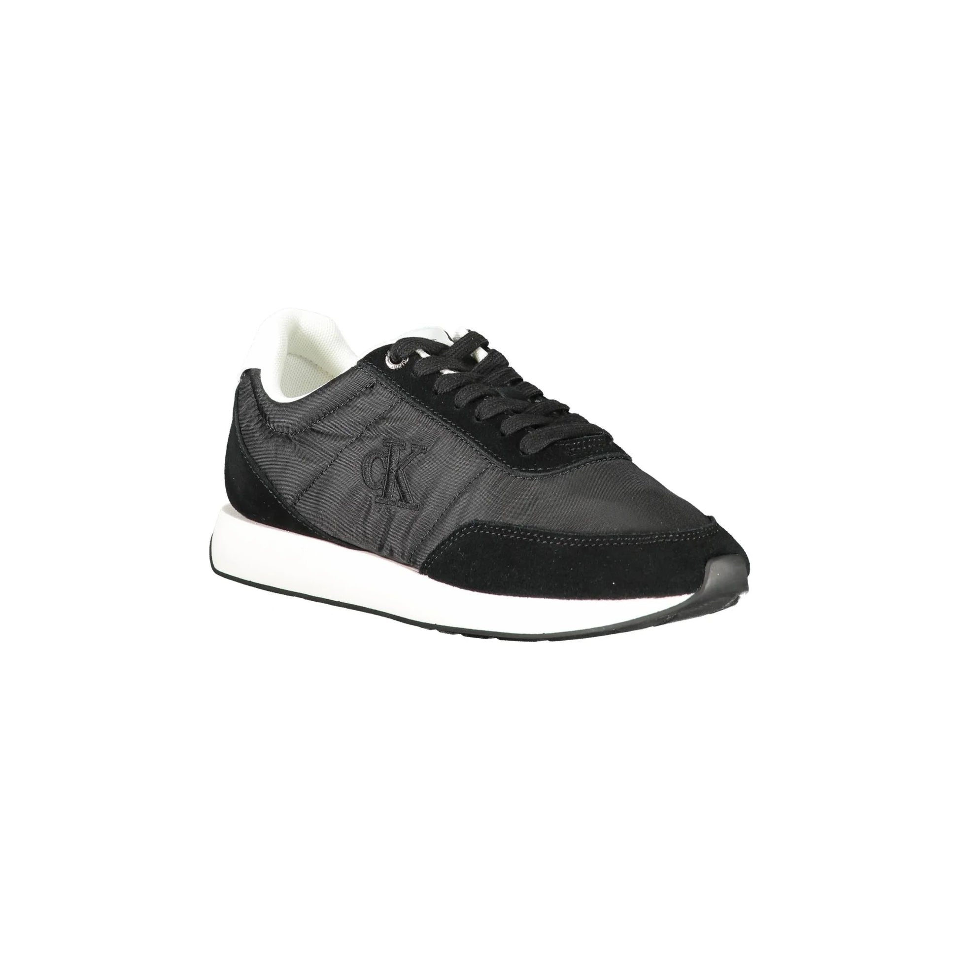 CALVIN KLEIN Sneakers Donna Nere con Lacci e Dettagli in Bianco nero - vista 2