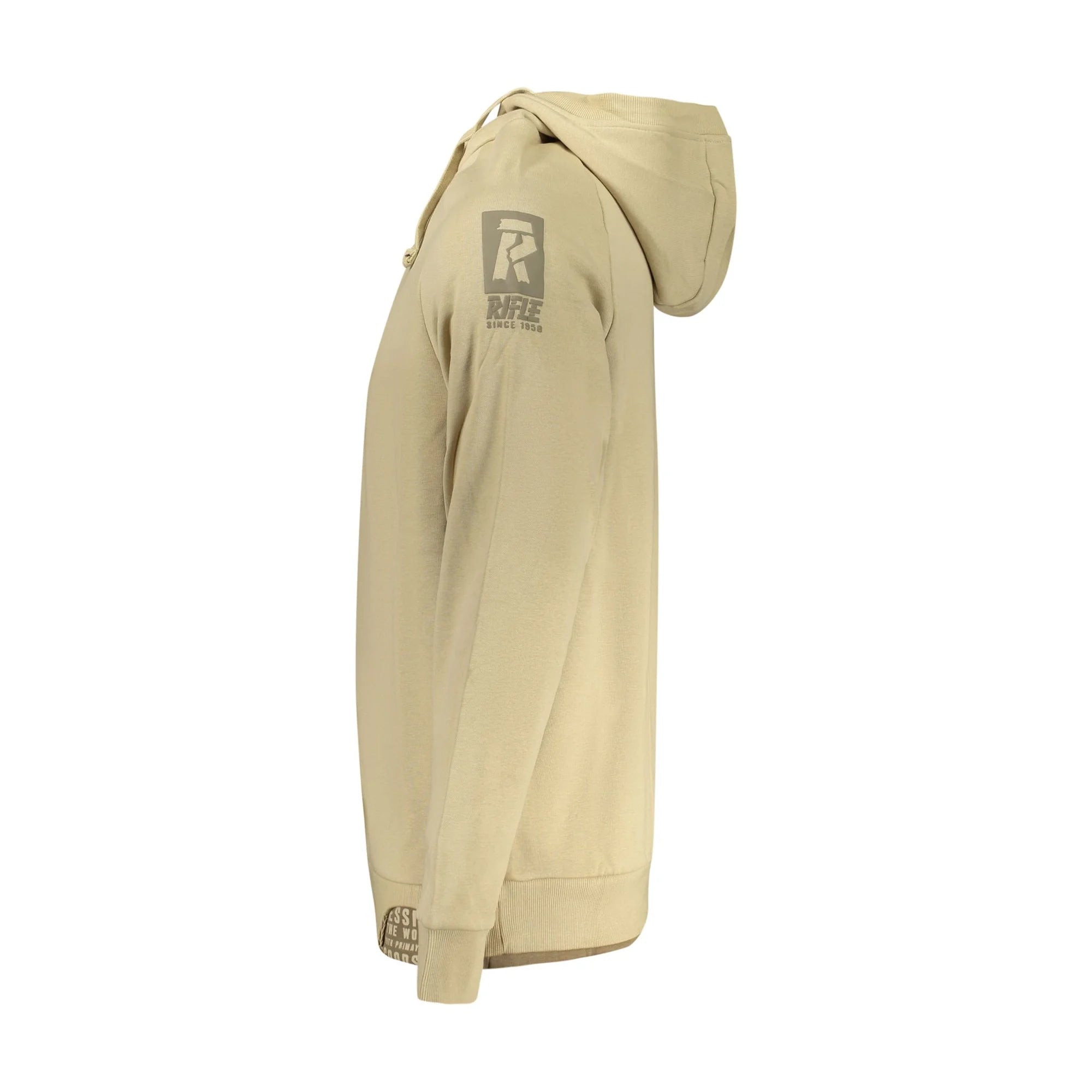 RIFLE FELPA SENZA ZIP UOMO BEIGE
