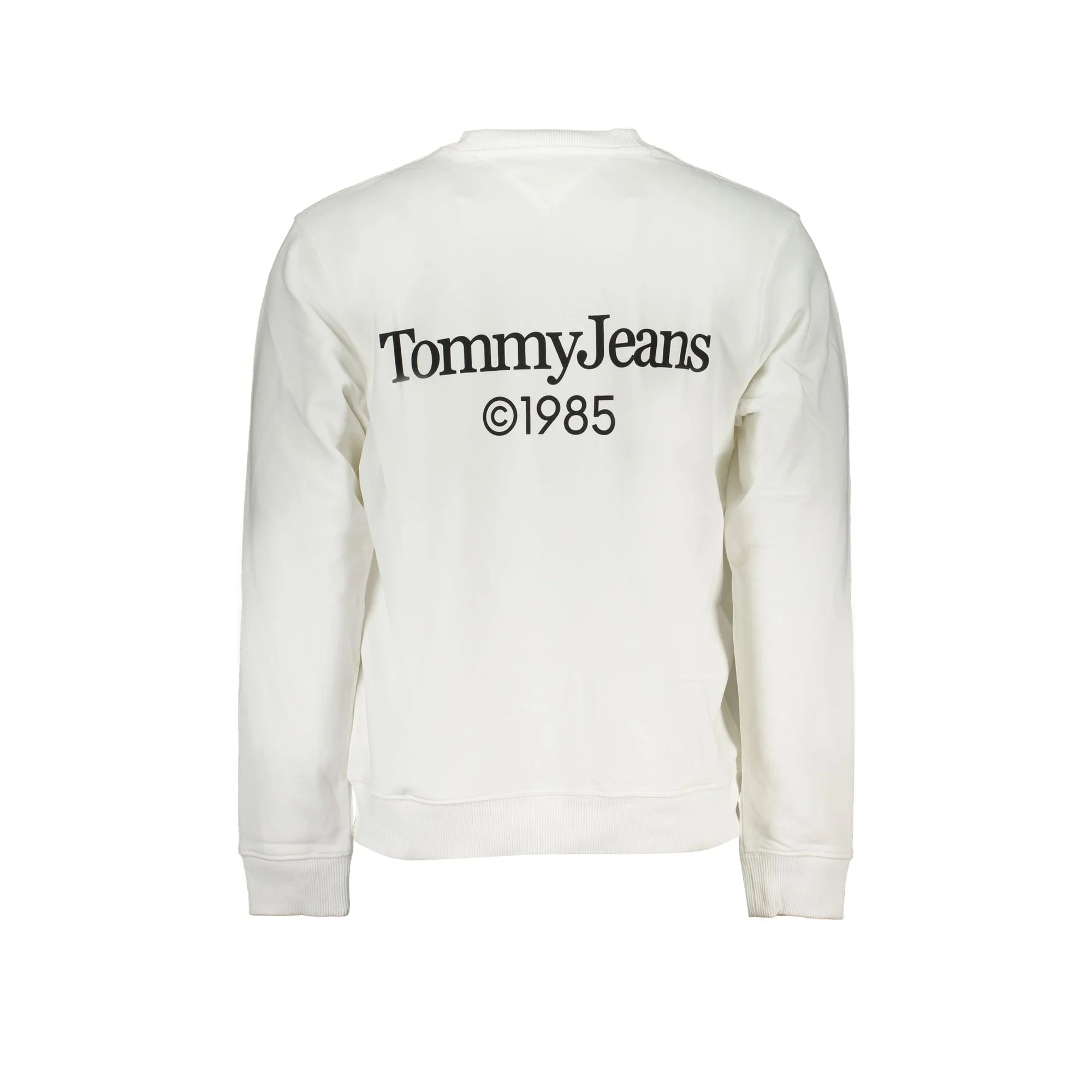 TOMMY HILFIGER FELPA SENZA ZIP UOMO BIANCO