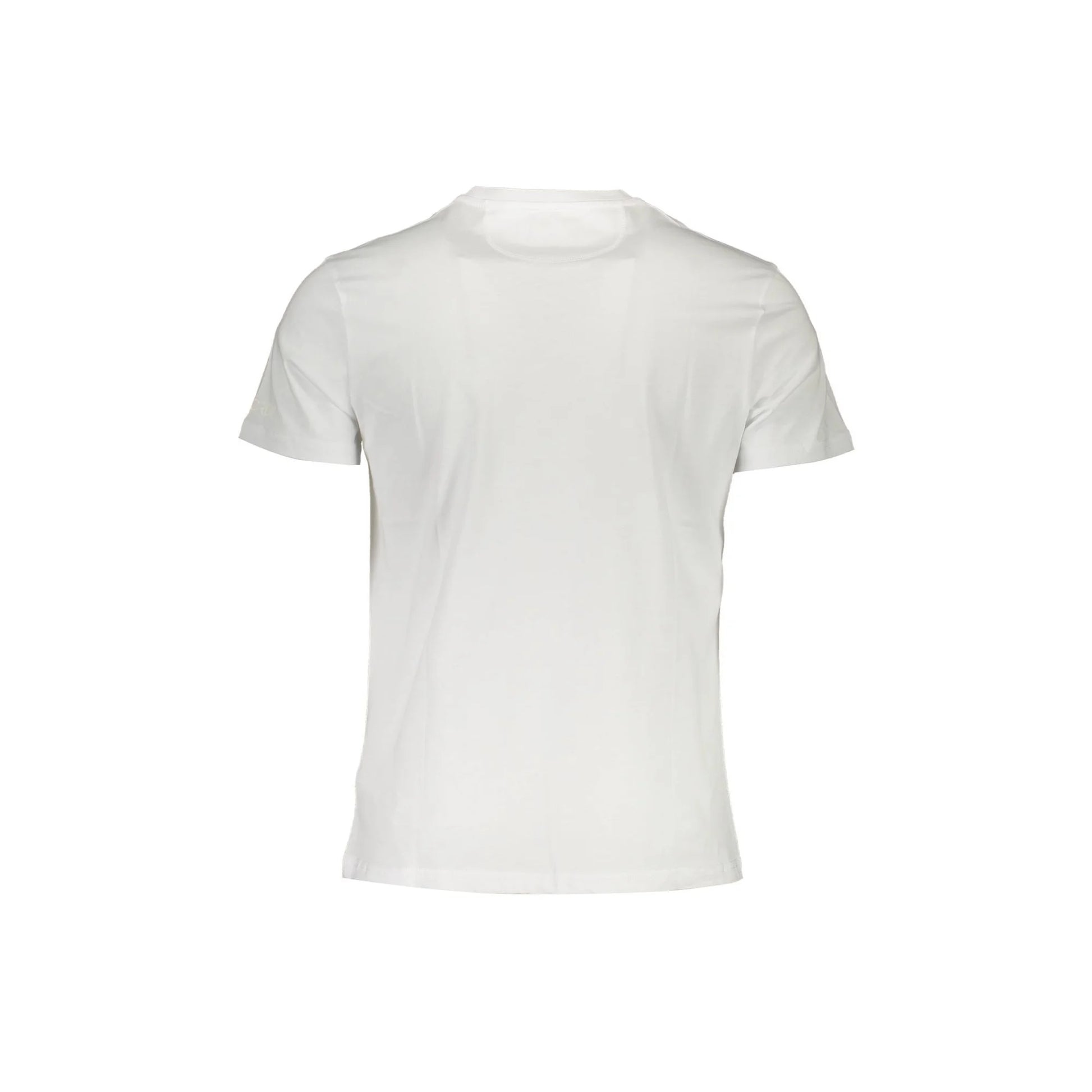 La Martina T-Shirt Maniche Corte Uomo Bianca Stampa Logo bianco - vista 2