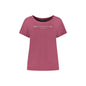 Freddy T-Shirt Maniche Corte Donna Viola Applicazione Strass - foto prodotto