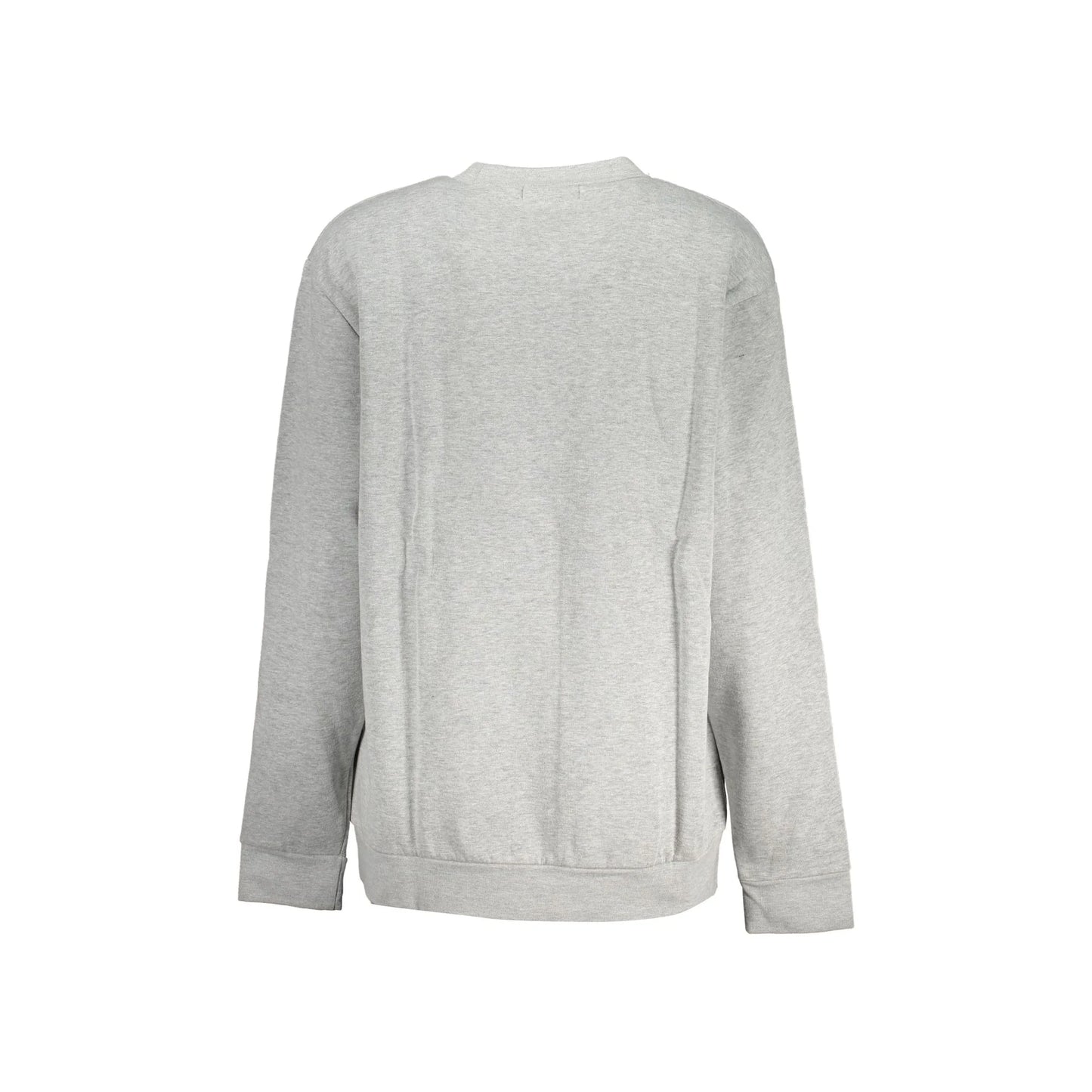 Cavalli Class Felpa Donna Grigia Girocollo con Logo Felpe grigio - vista 2