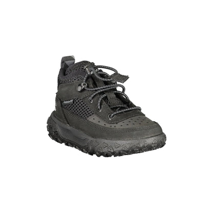 Timberland Sneakers Unisex Nero Stampa Logo - vista 2