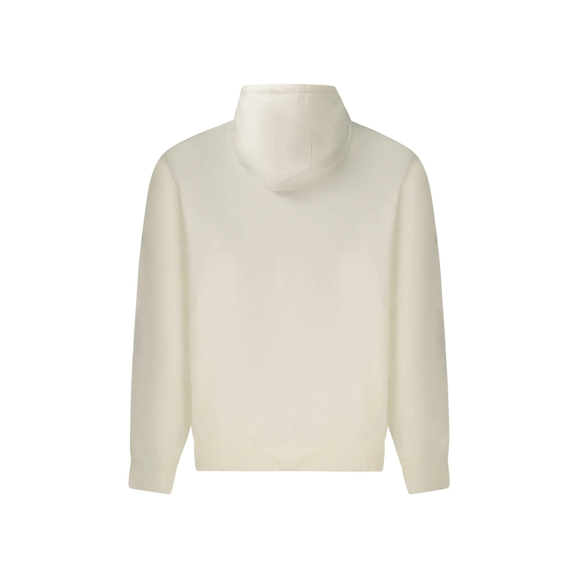 GUESS JEANS FELPA SENZA ZIP UOMO BIANCO