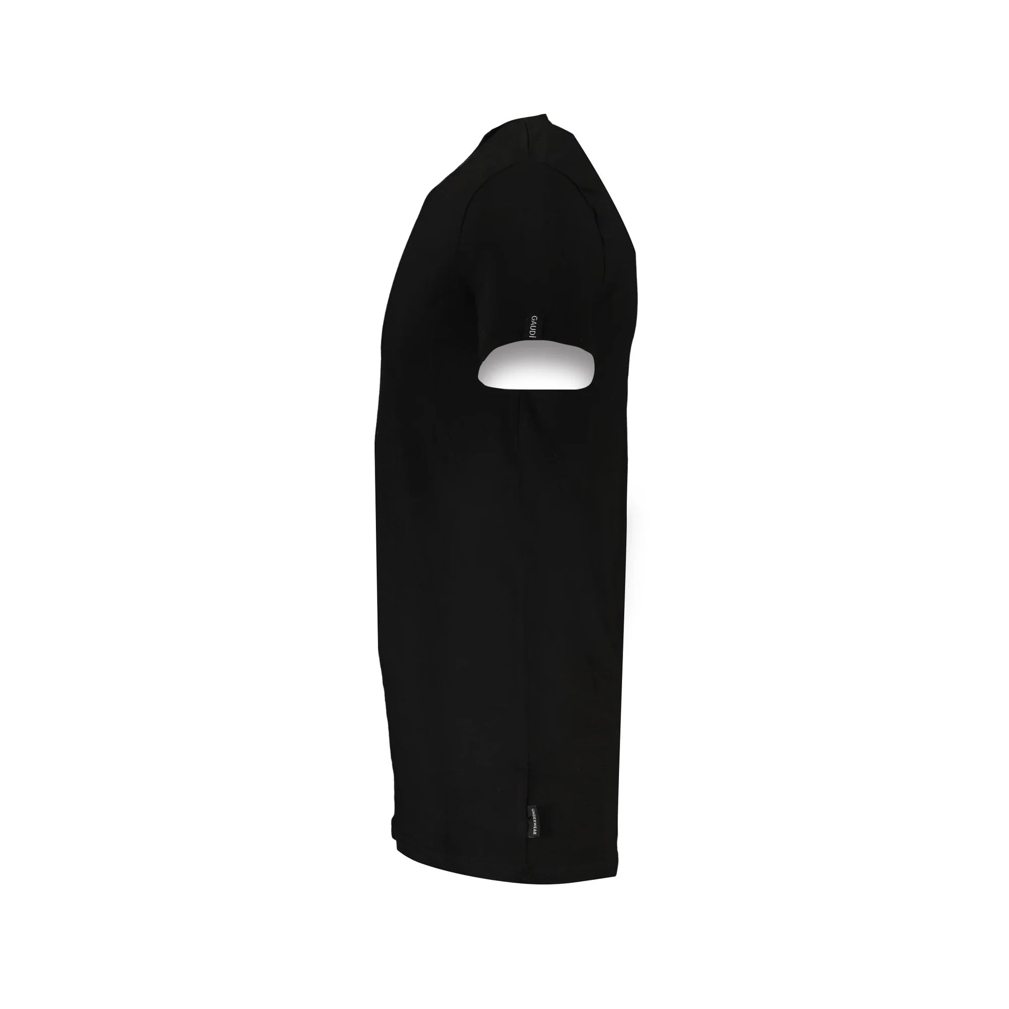 GAUDÌ T-SHIRT MANICHE CORTE UOMO NERO