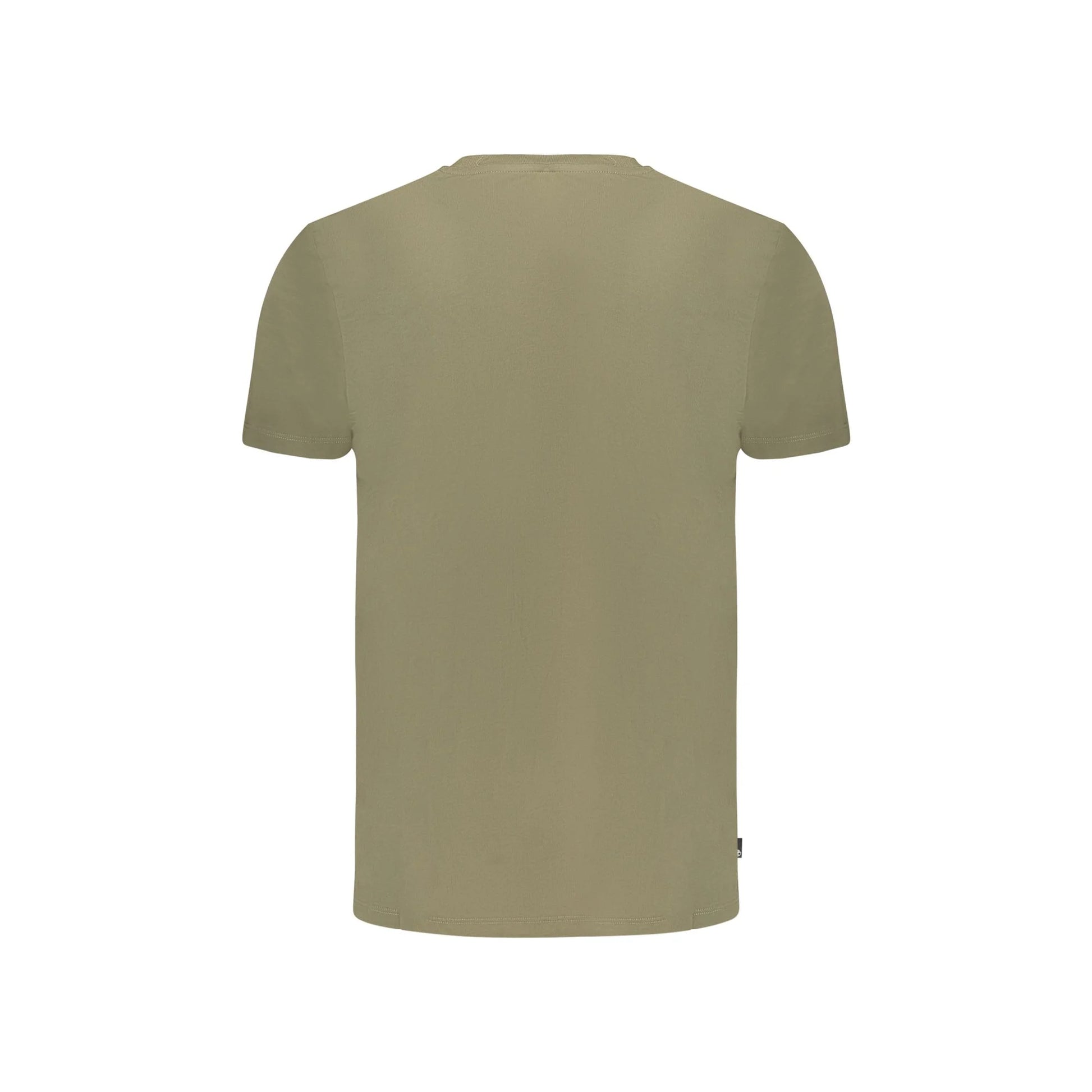 Timberland T-Shirt Maniche Corte Uomo Verde Stampa Logo - vista 2
