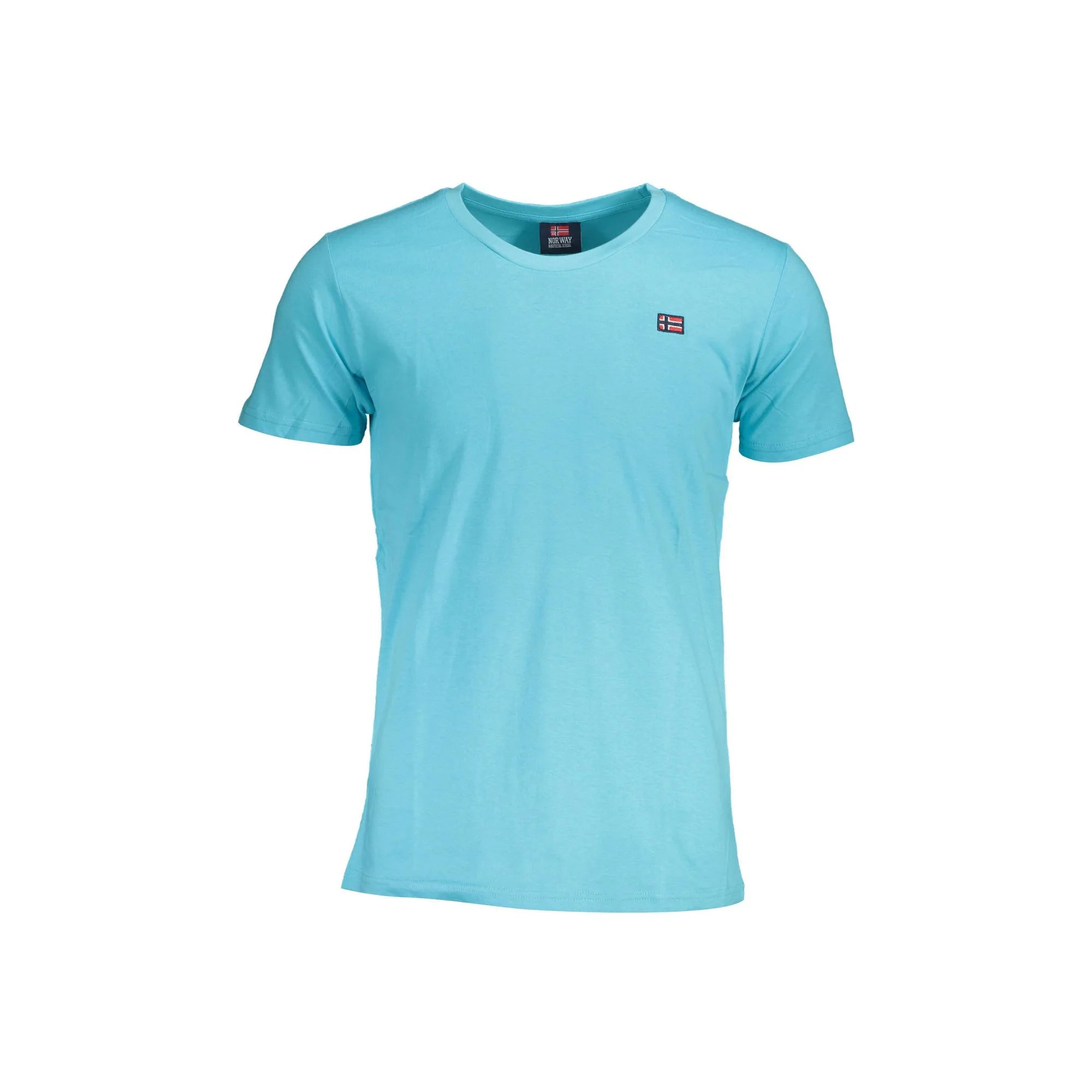 Norway 1963 T-Shirt Maniche Corte Uomo Azzurra Logo Azzurro - foto prodotto