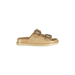 Laura Biagiotti Ciabatte Ciabatte Donna beige Strass Logo
