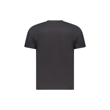 North Sails T-Shirt Maniche Corte Uomo Nera Stampa Logo nero - vista 2