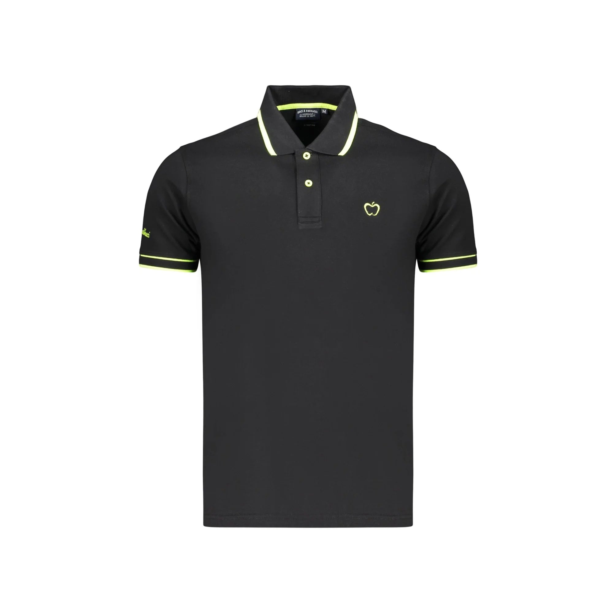 BACI&ABBRACCI POLO MANICHE CORTE UOMO NERO
