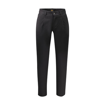 Boss Pantaloni Uomo Nero Tapered Fit Logo - foto prodotto
