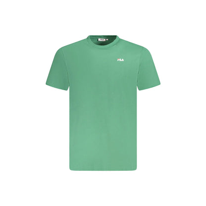 Fila T-Shirt Maniche Corte Uomo Verde Stampa Logo - foto prodotto