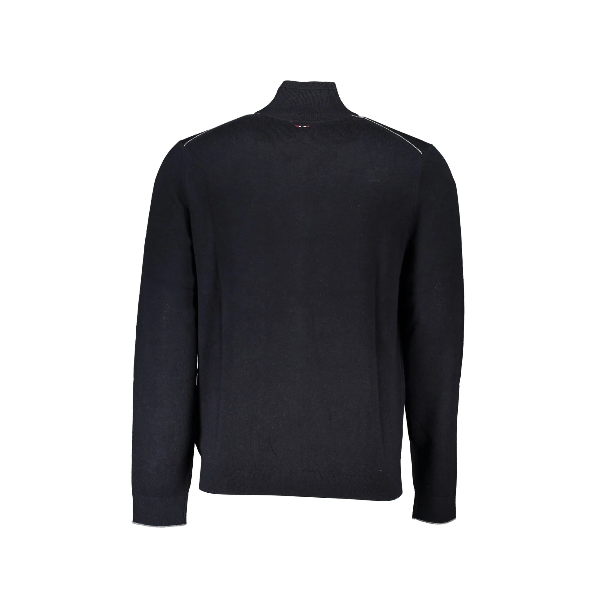 Napapijri Cardigan Uomo Nero con Zip Maniche Lunghe Maglie - vista 2