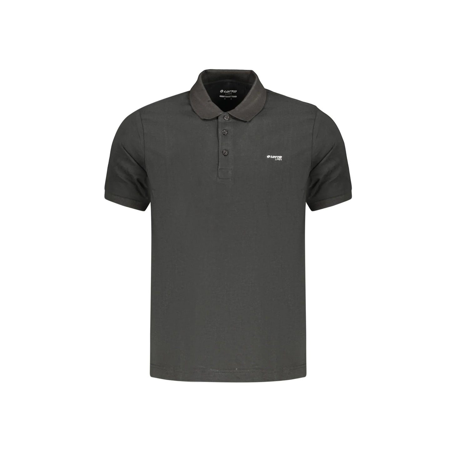 LOTTO POLO MANICHE CORTE UOMO NERO