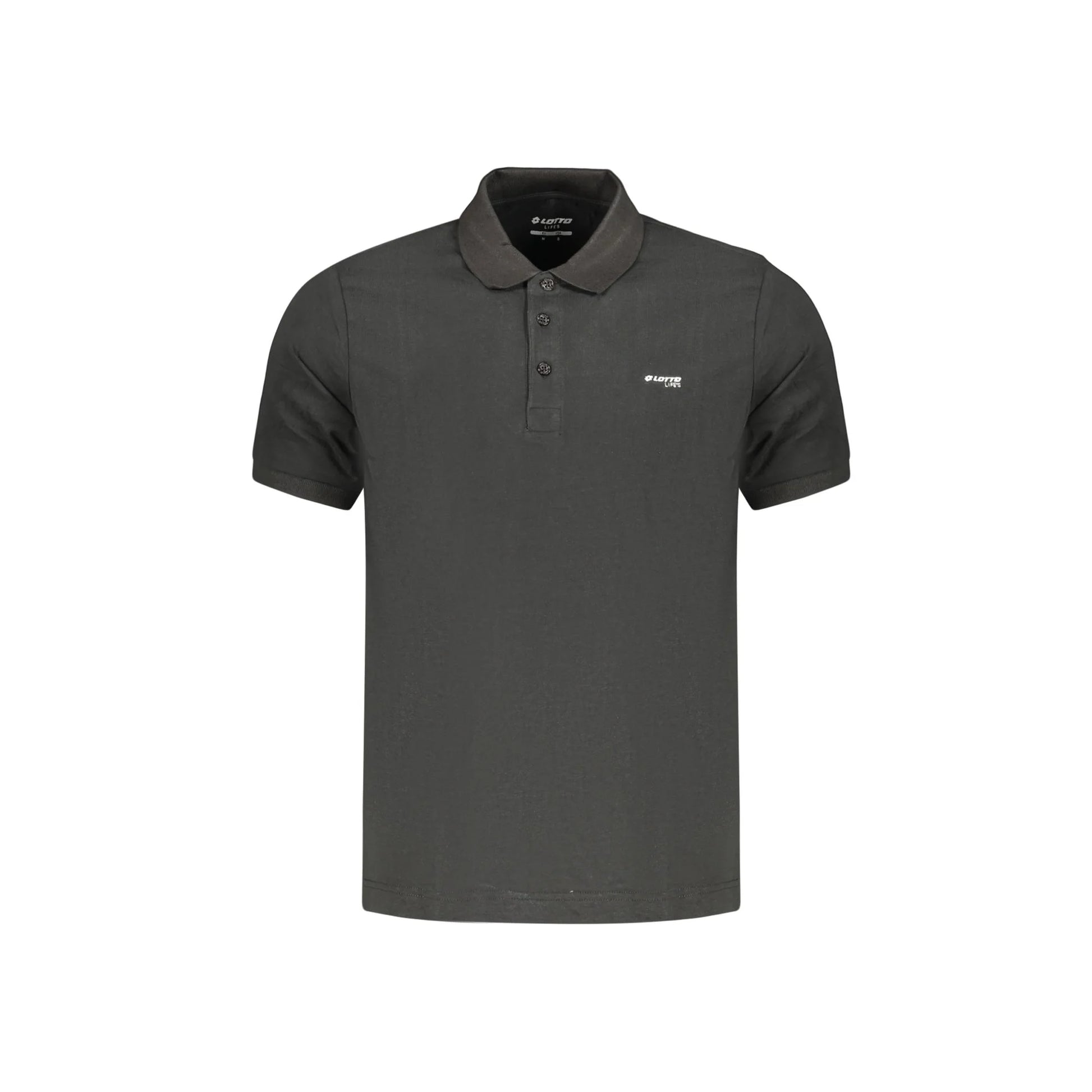 LOTTO POLO MANICHE CORTE UOMO NERO