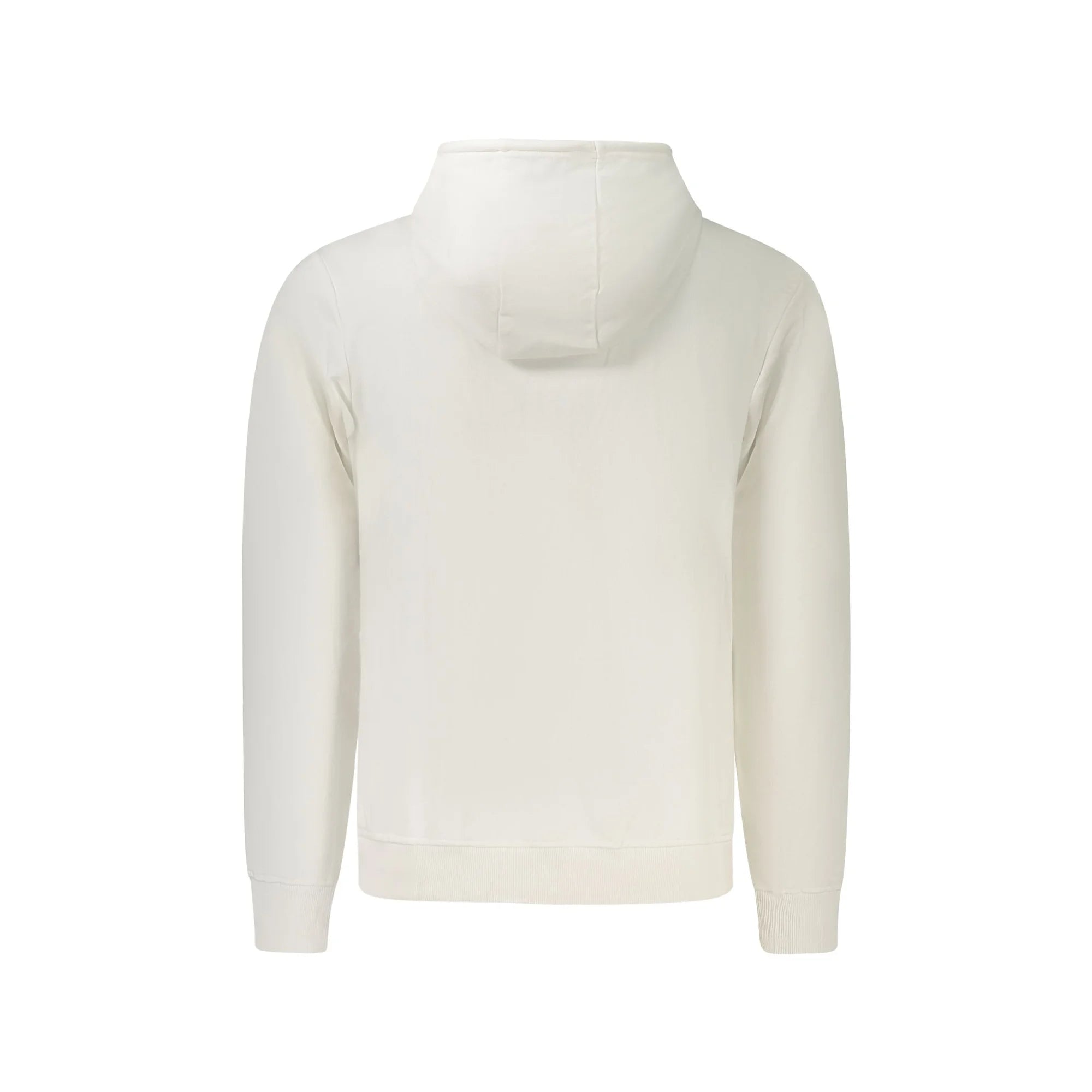 U.S. GRAND FELPA CON ZIP UOMO BIANCO