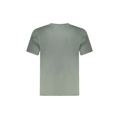North Sails T-Shirt Maniche Corte Uomo Verde Stampa Logo - vista 2