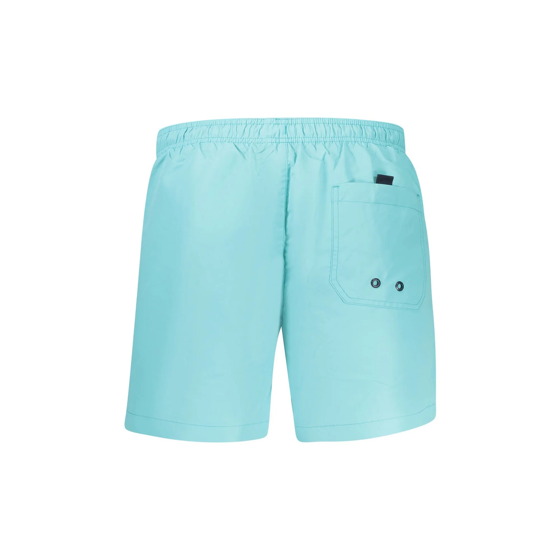 North Sails Costume da Mare Uomo Azzurro Logo - vista 2