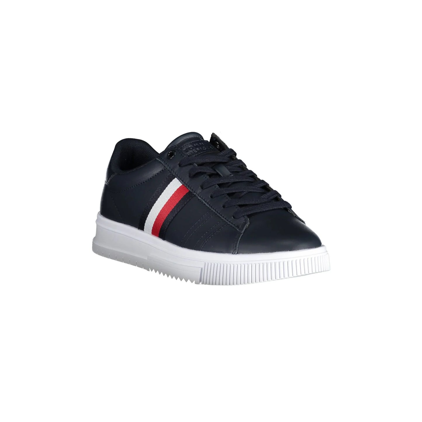Tommy Hilfiger Sneakers Uomo Blu Dettagli a Contrasto - vista 2