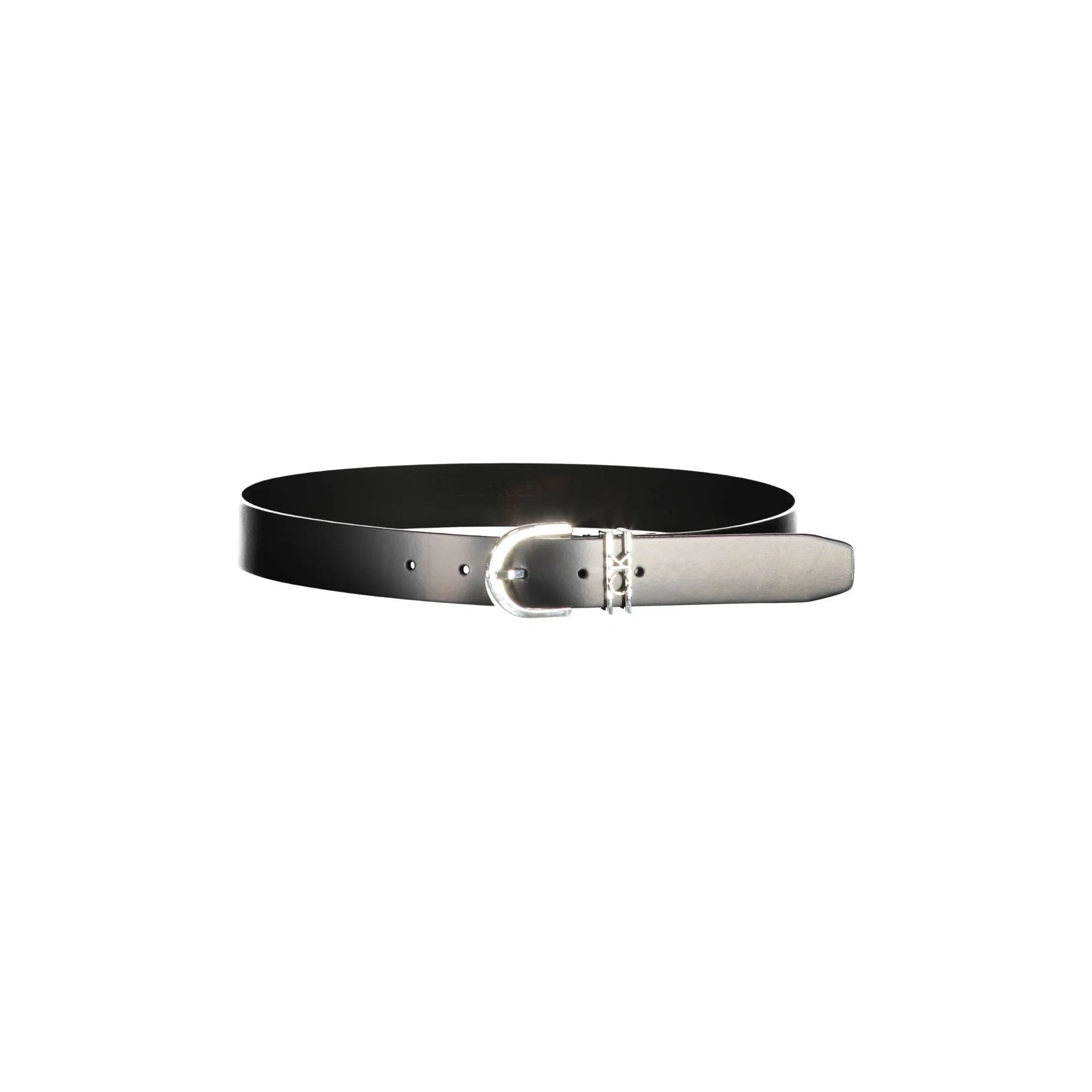 CALVIN KLEIN CINTURA IN PELLE DONNA NERO