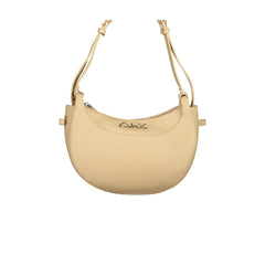 Alv By Alviero Martini Borsa a Tracolla Donna Beige Zip Logo