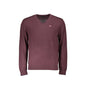 Napapijri Maglione Uomo Rosso Ricamo Maglie - foto prodotto