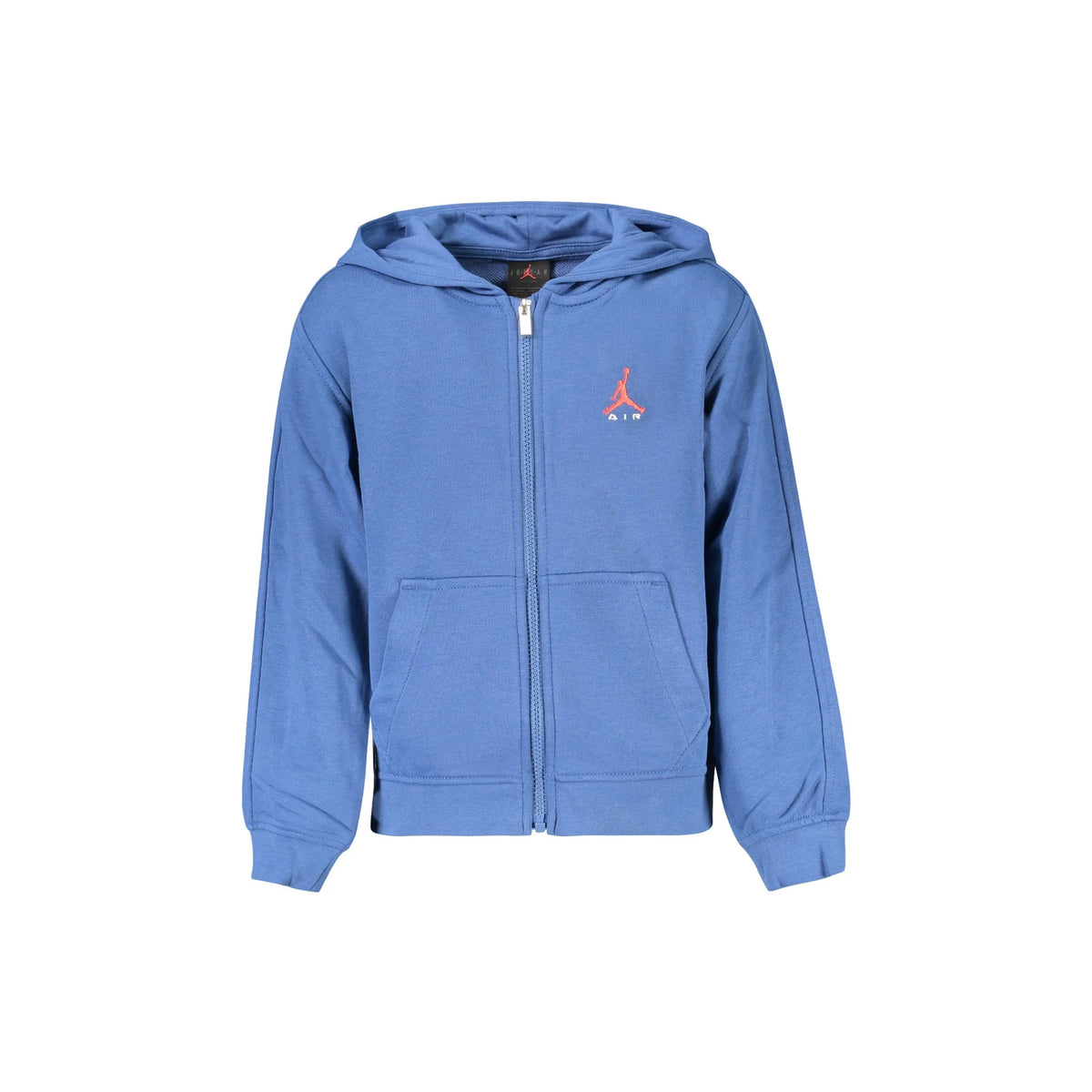 JORDAN FELPA CON ZIP BAMBINO BLU