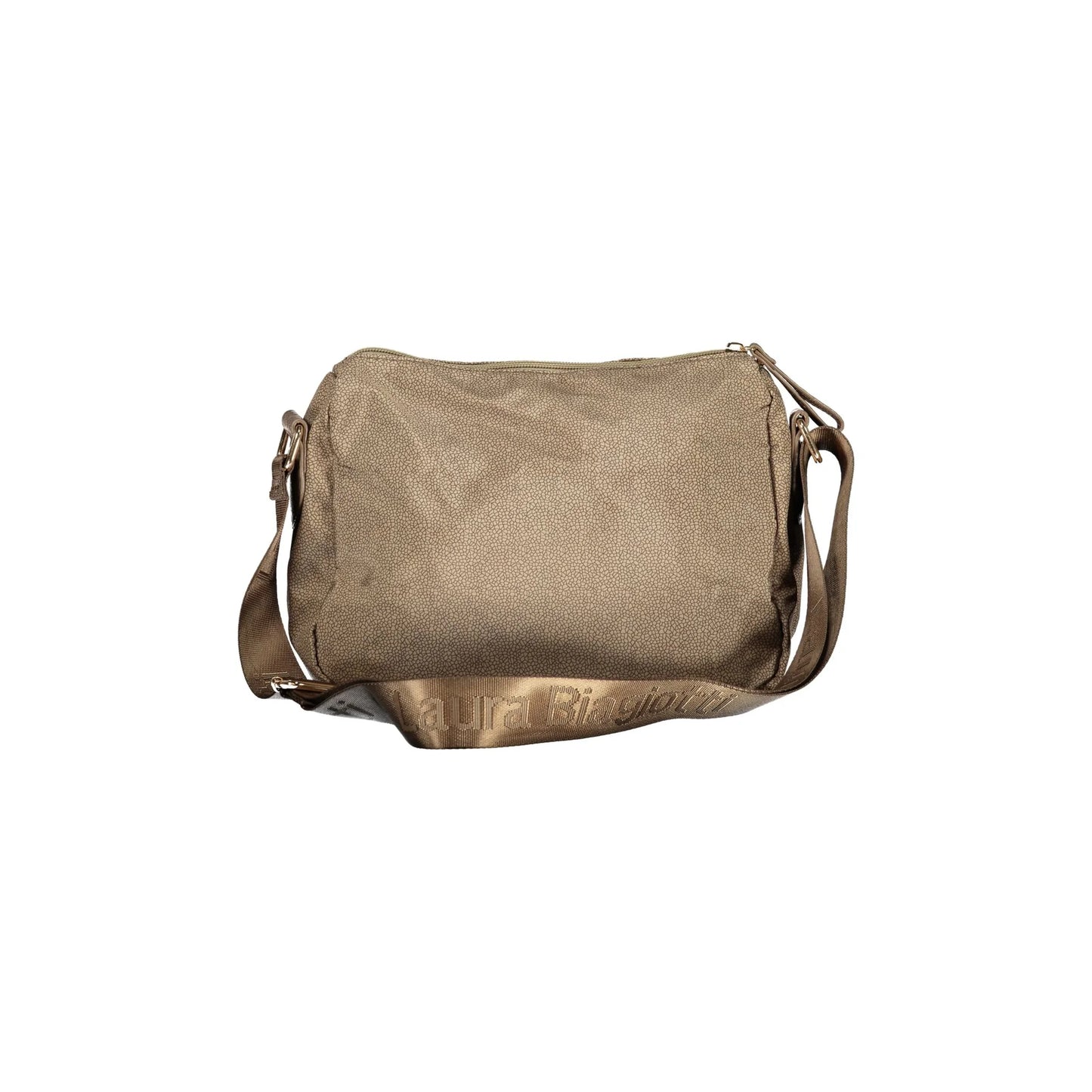 Laura Biagiotti Borsa a Tracolla Donna Beige Chiusura con Zip Logo Borse - vista 2