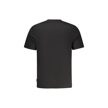 Fila T-Shirt Maniche Corte Uomo Nera Stampa Logo nero - vista 2