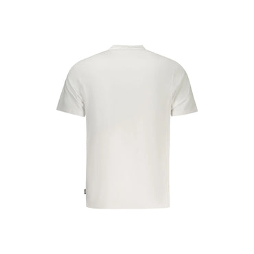 Fila T-Shirt Maniche Corte Uomo Bianca Stampa Logo bianco - vista 2