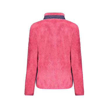 Norway 1963 Felpa Donna Rosa con Zip Peluche Applicazione Logo Felpe - vista 2
