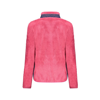 Norway 1963 Felpa Donna Rosa con Zip Peluche Applicazione Logo Felpe - vista 2