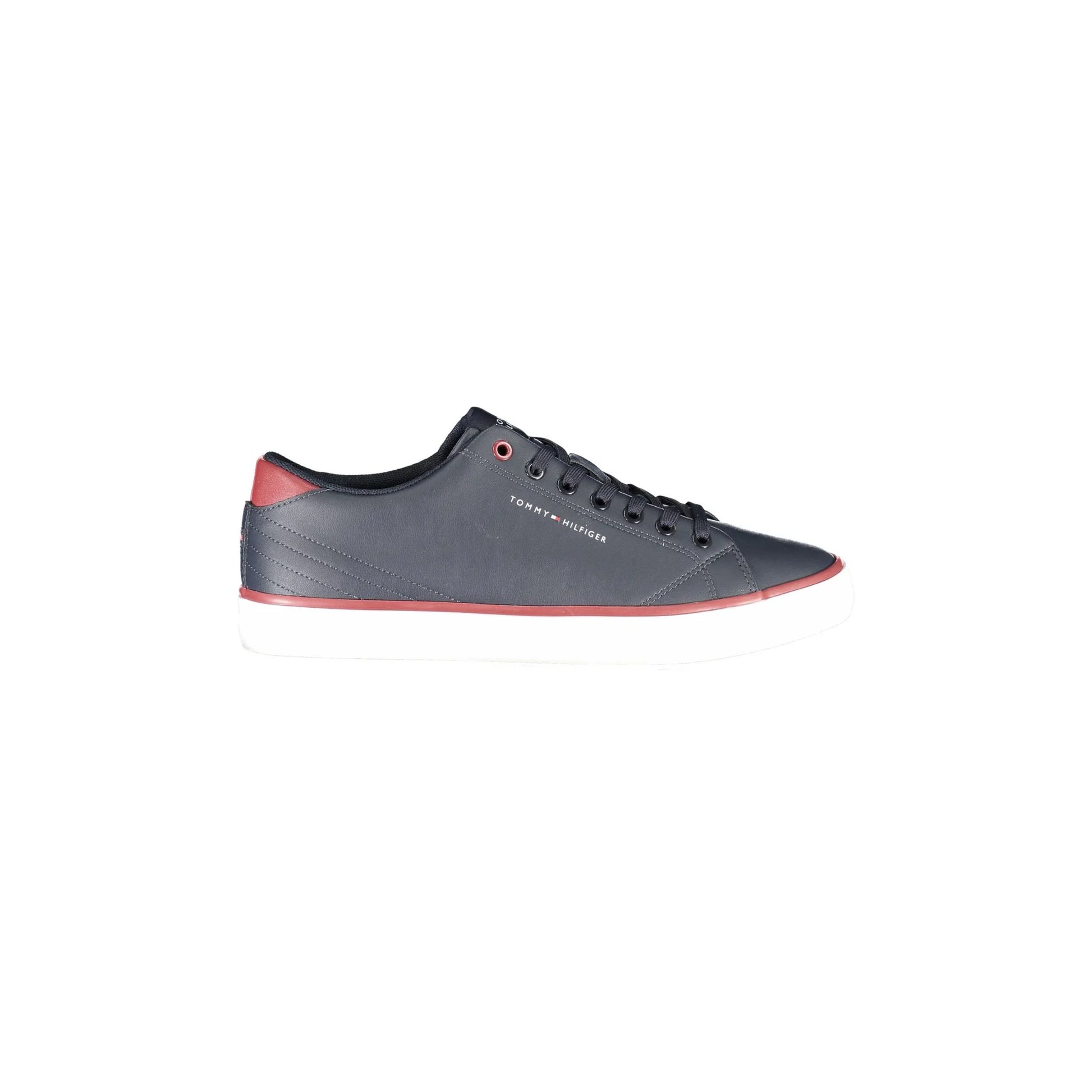 TOMMY HILFIGER Scarpe Sneakers Uomo Blu con Dettagli a Contrasto - foto prodotto