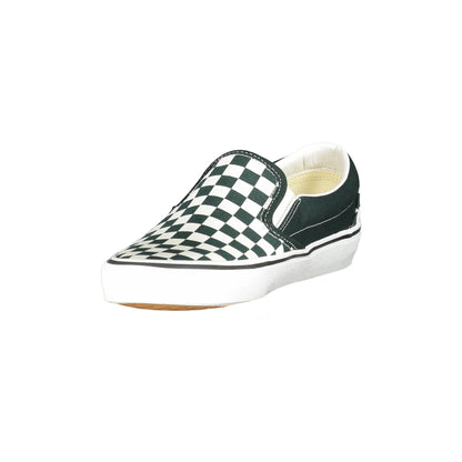 VANS Scarpe Slip-On Uomo Nere a Scacchi con Logo Sneakers nero - vista 3