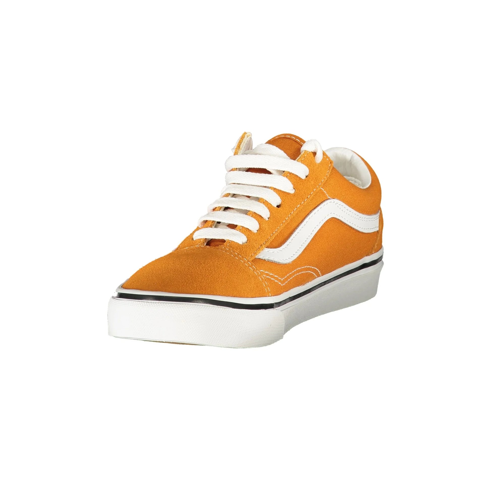 VANS Scarpe Sneakers Donna Arancio con Dettagli a Contrasto - vista 3