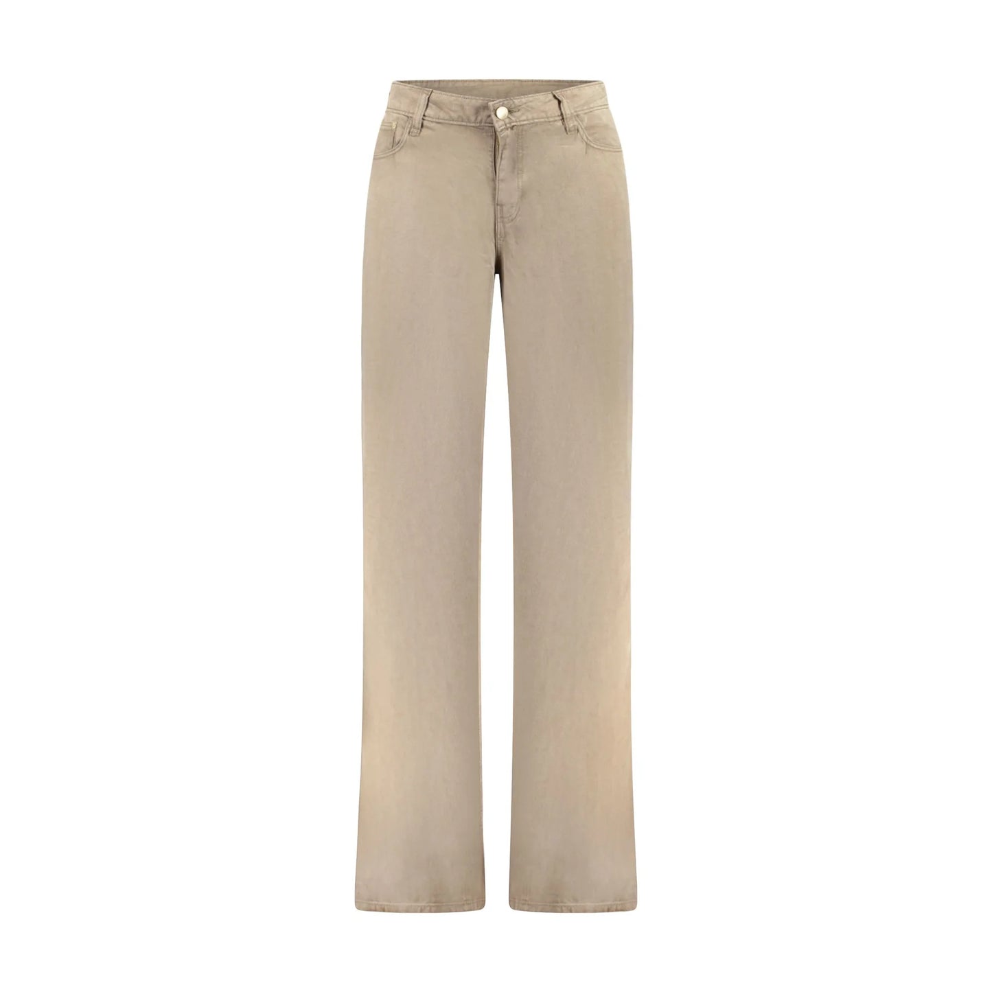 Guess Jeans Pantaloni Donna Verde Palazzo - foto prodotto
