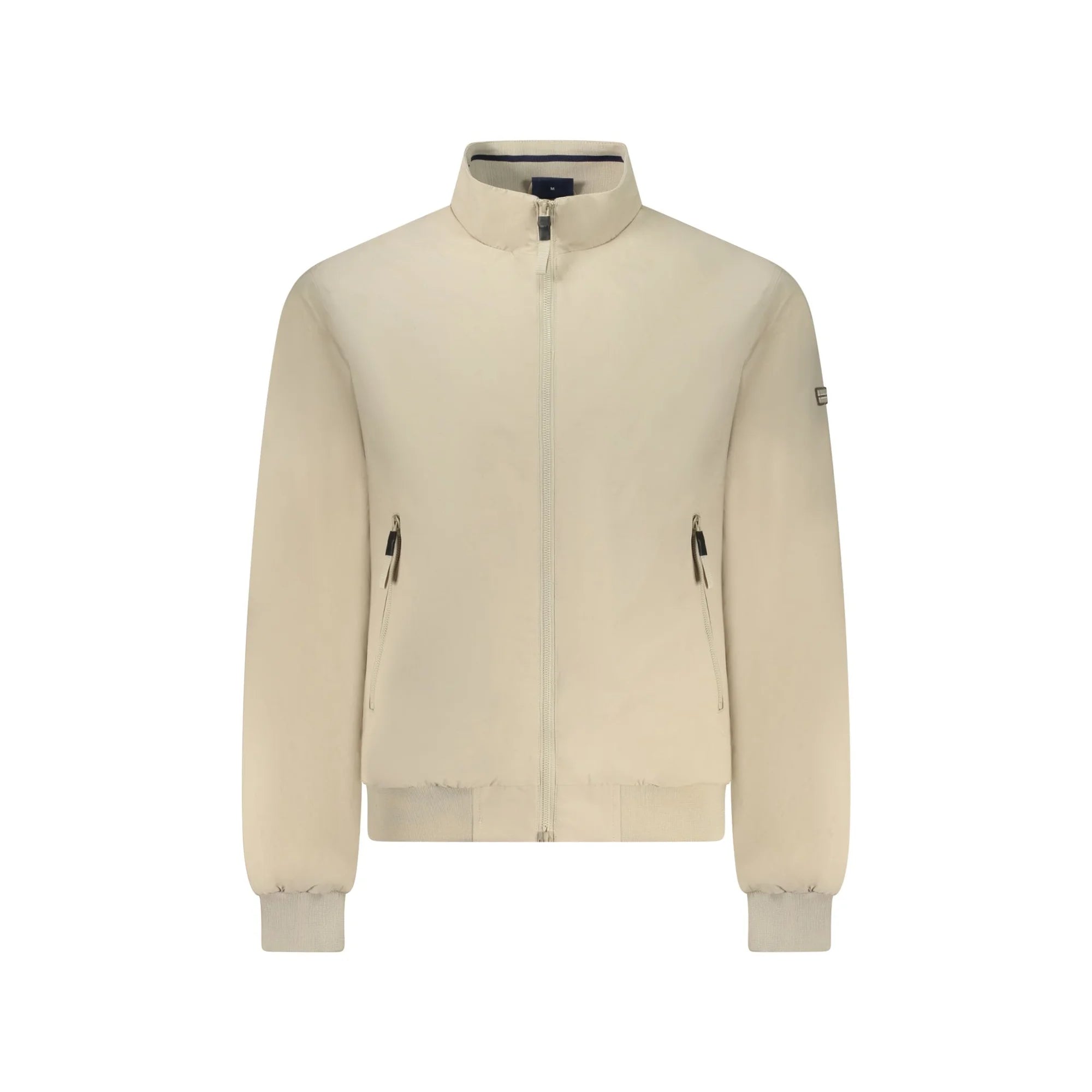 Norway 1963 Giubbotto Maniche Lunghe Uomo Beige Zip Logo Giubbotti e Giacche - foto prodotto