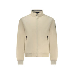 Norway 1963 Giubbotto Maniche Lunghe Uomo Beige Zip Logo