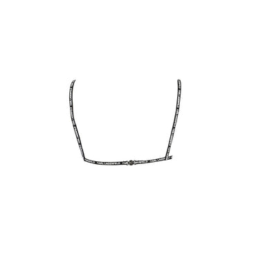 Karl Lagerfeld Beachwear Costume Mare Donna Nero Stampa - vista 2