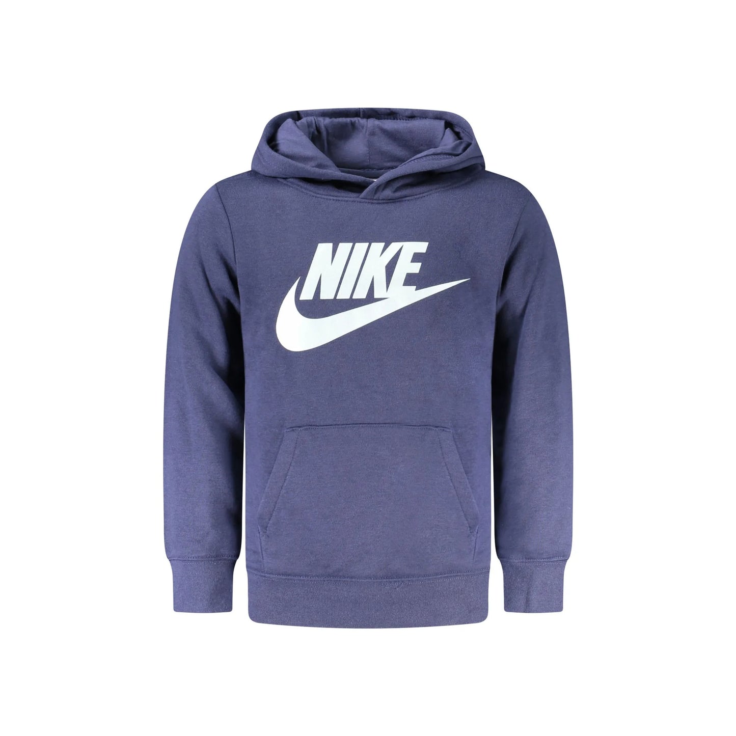 Nike Felpa Bambino Blu con Cappuccio Felpata Tascone Stampa Logo Felpe unisex - foto prodotto