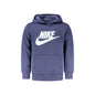 Nike Felpa Bambino Blu con Cappuccio Felpata Tascone Stampa Logo Felpe unisex - foto prodotto
