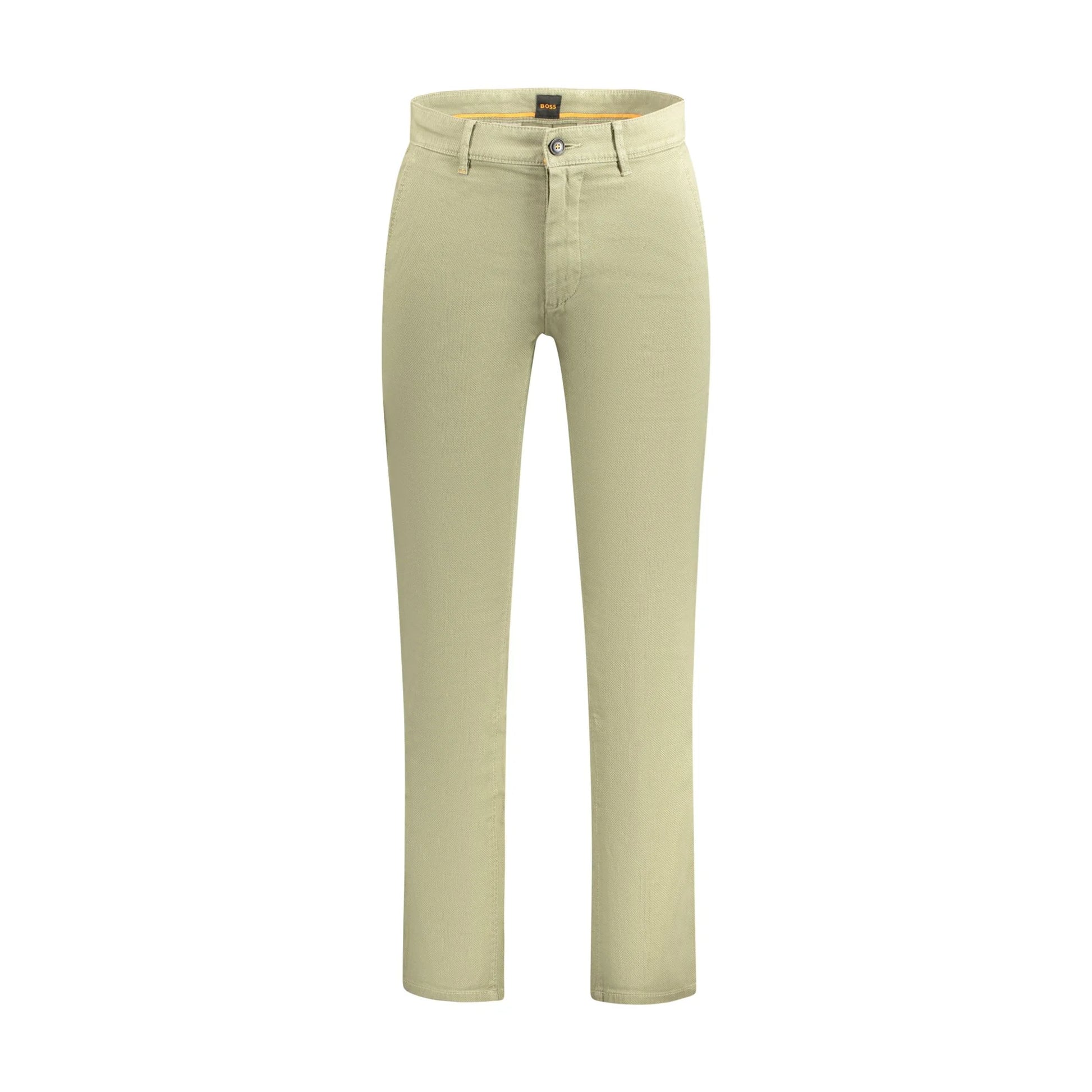 Boss Pantaloni Uomo Verde Slim Fit con Logo - foto prodotto