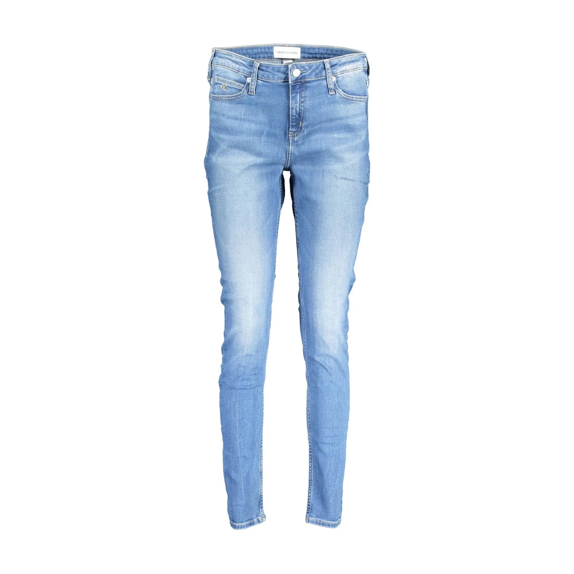 CALVIN KLEIN JEANS DENIM DONNA AZZURRO